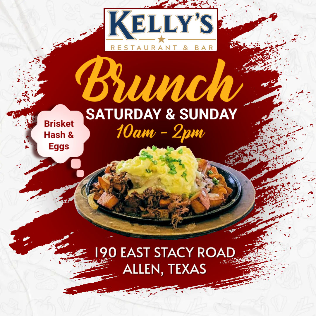Southern Cusine Brunch at Kelly's At The Village in Allen, Texas.